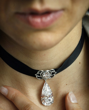 diamond choker necklace 