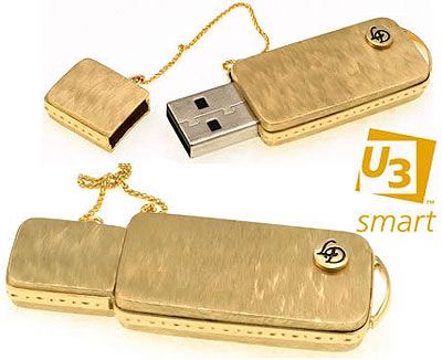 Limited edition U3 Gold Flash Drive