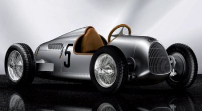Audi brings world’s most expensive Auto Union Type C pedal car for kids
