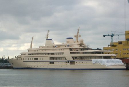 World’s Second Largest Yacht Launched: 155-Meter Sunflower
