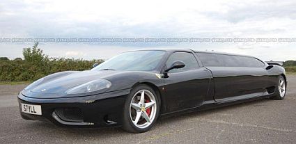 Ferrari on Ferrari Limo3 Worlds Fastest Limousine Is Longest Ferrari  Guinness