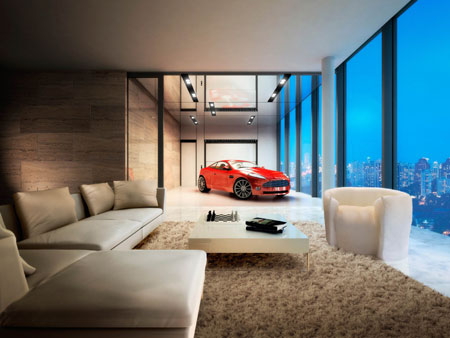 Luxurious Living Room Offers a Living to Your Car @ $663 mn