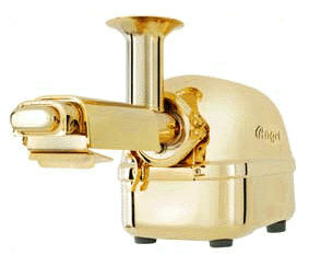 World’s First Gold Plated Juicer: Easy Health Angel Juicer Gold