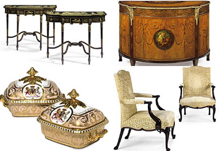 Luxurious English Furniture & Ceramics at Christie’s