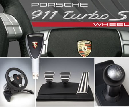 For Rich Gamers: Porsche Replica Racing Wheel by Fanatec