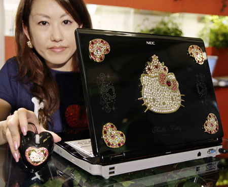 (Whether this is a different thing than one of the Hello Kitty laptop skins 