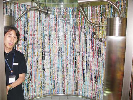 14-Storey Building Elevator Bathed in Swatch Watches