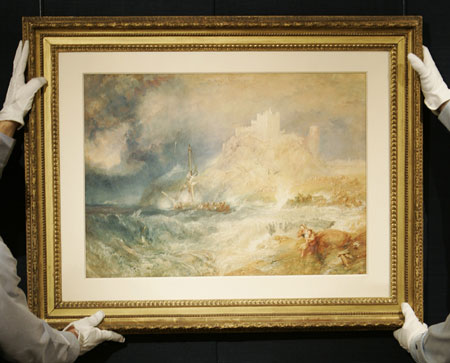 ‘Lost’ Turner Bamborough Castle Eyes Sotheby’s