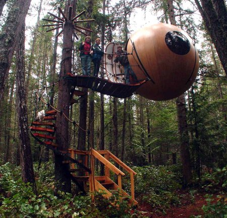 Ink Deal With Ewok-Style Tree Houses