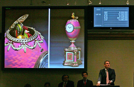 Faberge Egg Sold For $16.5 mn