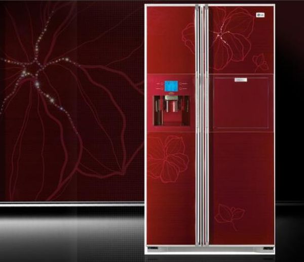 Swarovski Caked LG Refrigerator