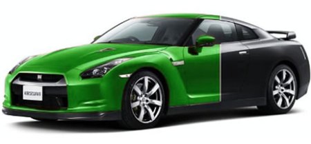 green auto paint