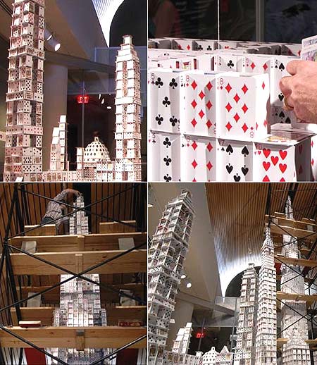 Record Breaking Playing Cards Skyscraper