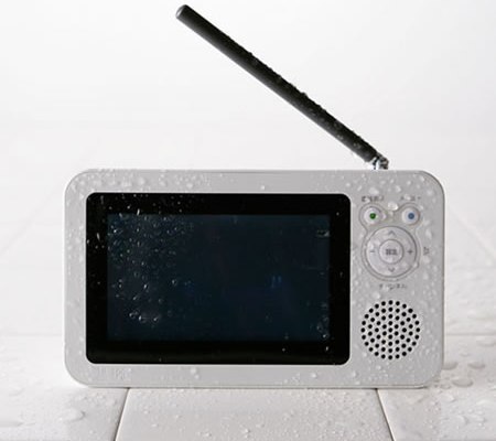 Bath With Portable Waterproof TV