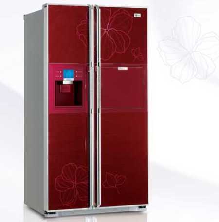 Swarovski Caked LG Refrigerator