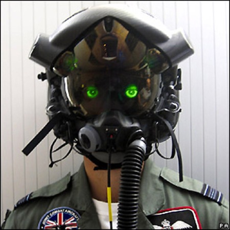 Scary Helmet: Prototype F-35 Joint Strike Fighter