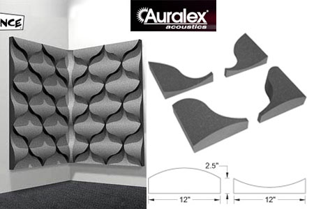 Auralex Acoustics Introduces Shockwave AudioTile