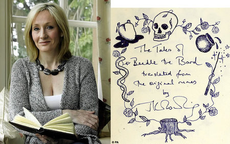 JK Rowling Magic Tales Sells For $3.98 mn