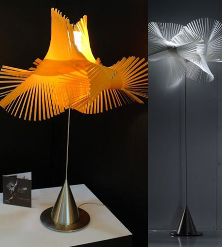 Flying Mikado Lamps Flaunt Its Wings