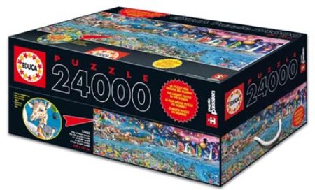 how big is a 10000 piece puzzle