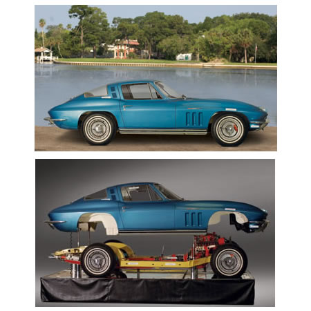 1965 Le Mans Blue Corvette Fetches $704,000 at RM Auction
