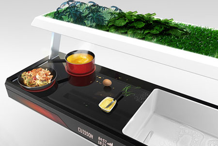 Aion: Futuristic Kitchen