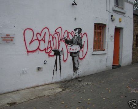 Banksyâ€™s Portobello Road Artwork Demands Â£1,000,000