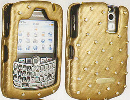 Diamond-Studded Blackberry Case