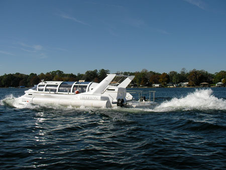 Hyper-Sub Submersible Powerboat