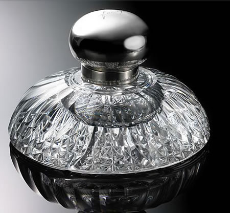 $9,200 Silver and Crystal Inkwell from Ralph Lauren