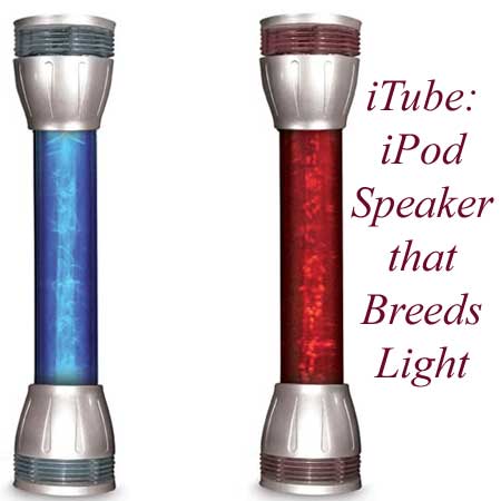 iTube: iPod Speaker Produces Light Effects