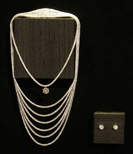 Montblanc Flaunts $5mn Necklace @ 7th Annual Awards Season Diamond Fashion Show Preview