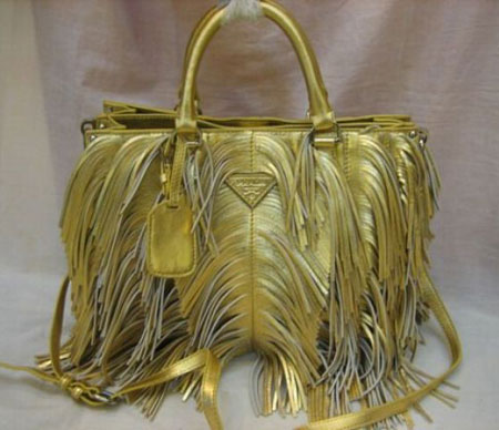 Prada best sale fringe purse