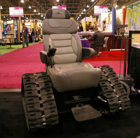 $15,000 Tank Chair for Special People @ CES 2008