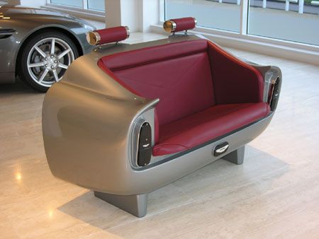 Aston Martin DB6 Couch For Aston Fans