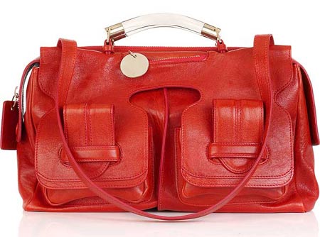 Elite Handbag: Saskia Leather Tote