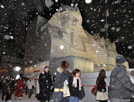 Annual Snow Festival Begins in Sapporo