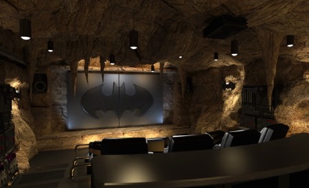 Elite Home Theater Seating Offers $500,000 Batman Cave Themed Theater