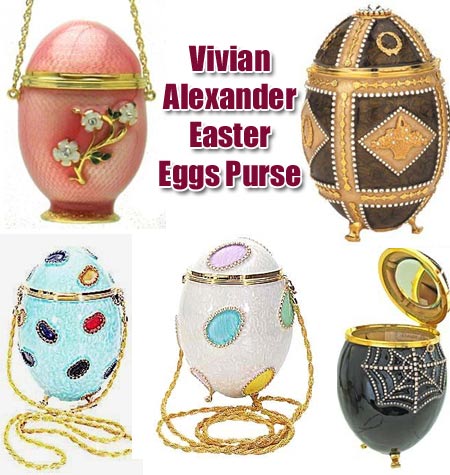 Elite Handbag: Vivian Alexander Easter Eggs Purse