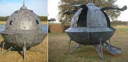 Home-Made Space Ship Priced at $3500