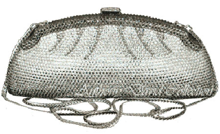 Elite Handbag: Swarovski Encrusted Evening Bag by Anthony David