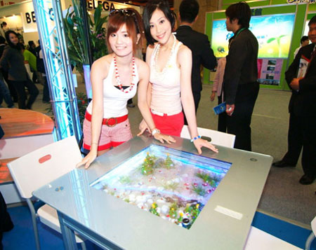 AZOO Unveils Eco-Desk Cum Aquarium
