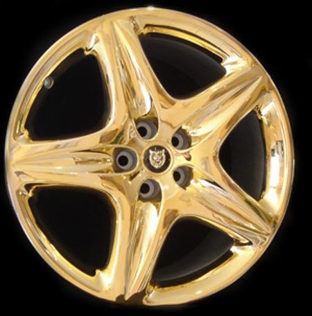 The Most Expensive Gold Alloy Wheels