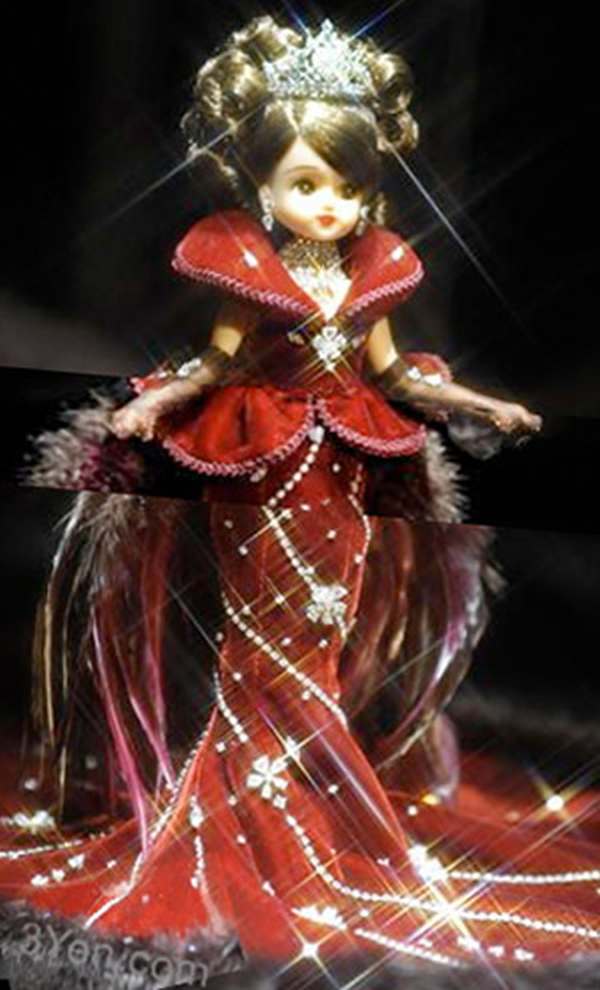 Licca Chan Diamond studded doll for $935,000