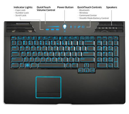 Alienware gaming notebook