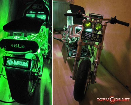 Computer Bike: NVIDIA Motorcycle Casemod Touts to be the Fastest Computer