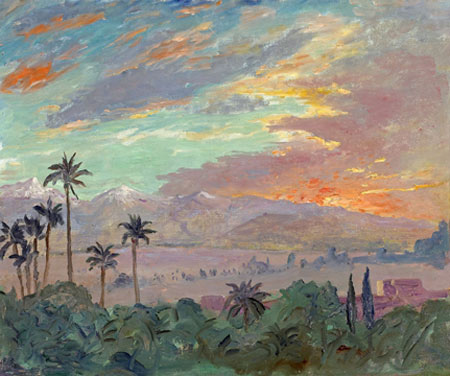 Churchill Sunset Painting May Fetch $600,000