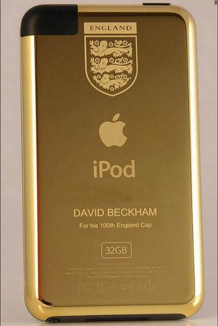 $1200 iPod Touch To Honor Beckham