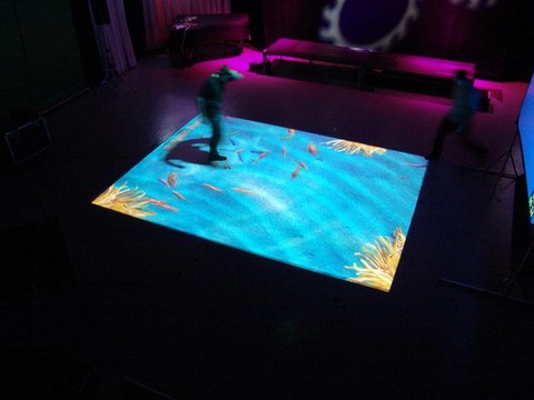 Interactive floor