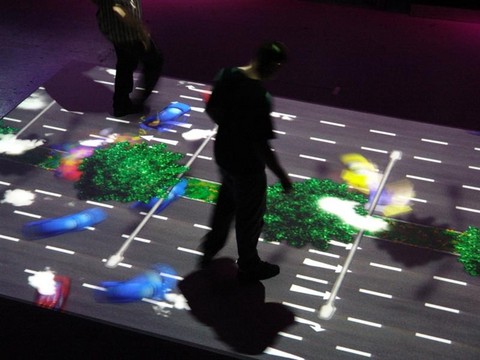 Interactive floor